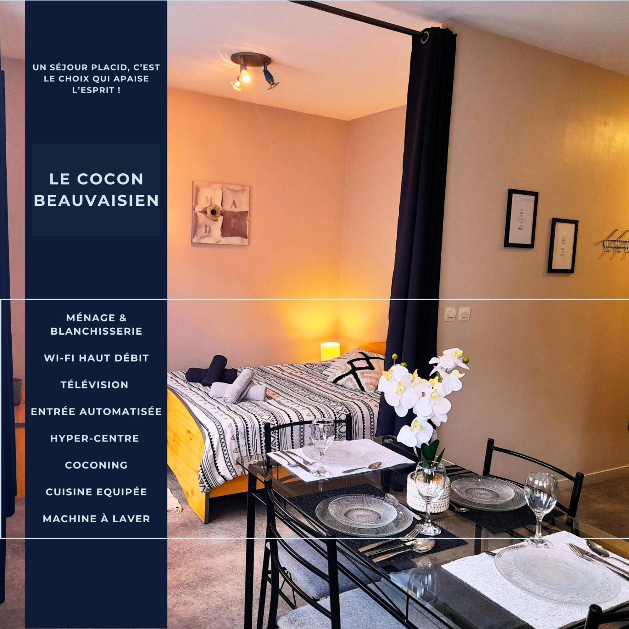 Le Cocon Beauvaisien - Centre Ville Proche Gare מראה חיצוני תמונה